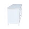 International Concepts Entertainment / TV Stand with 2 Doors, White TV08-51 - alternate 7